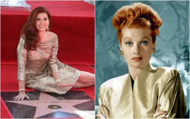 Komičarka i glumica Lucille Ball bila je velika zvijezda 1950-ih, a mnogi misle kako je svoju zasluženu nasljednicu dobila u jednako simpatičnoj glumici iz kultne serije "Will and Grace", Debri Messing. Prema riječima i mišljenju stručnjaka, njihova sličnost prelazi granice puke fizičke sličnosti. Obje ove dame znane su kao iznimno zabavne zvijezde koje su obilježile svoju eru. 