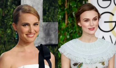 Jedna Izraelka, a druga Britanka, Natalie Portman i Keira Knightley na prvi pogled izgledaju kao sestre. Iako je Keira nešto mlađa, obje glumice zrače mladenačkim sjajem i imaju prekrasne osmijehe te smeđe, tople oči. Kada bismo ih vidjeli jendu pored druge na cesti, a da ne bismo znali tko su i što rade, vrlo vjerojatno bismo mislili da su u rodu. 