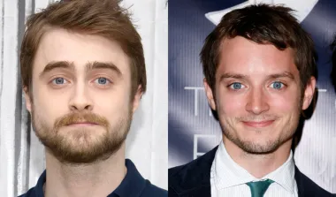 Daniel Radcliffe deset je godina mlađi od Elijaha Wooda, a ipak izgledaju kao braća blizanci. Naime, obojica glumaca mogu se pohvaliti velikim plavim očima, nižom visinom te kestenjastom bojom kose, a osim fizičke sličnosti zanimljivo je i da dijele praktički istu glumačku sudbinu. Obojica su počeli glumiti u ranoj dobi te su se proslavili glumeći u slavnim filmskim serijama - sagi o Harry Potteru i Gospodaru prstenova. 