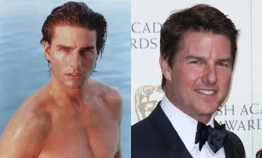 Tom Cruise je bio apsolutna megazvijezda 1990-ih. Proslavio se krajem 1980-ih, a zatim je u sljedećem desetljeću postao najtraženiji glumac Hollywooda. Uz tadašnju suprugu Nicole Kidman, mnogima je bio uzor i idol savršenog muškarca. I dalje je vrlo aktivan te stalno snima nove kino hitove, no posljednjih ga se deset godina stalno razvlači po medijima zbog njegove opsjednutosti scijentologijom koja mu je pomalo narušila ugled. 