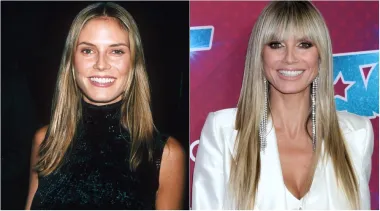 Slike &quot;nekada i sada&quot; poznate manekenke Heidi Klum samo su dokaz da je prelijepa bez obzira na godine, ali i da se nije podvrgnula nikakvim estetskim zahvatima. Promijenila je frizuru, no i dalje je jedan od zgodnijih modela koji zrači prirodnom ljepotom.