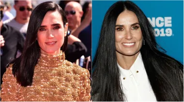 Poznate glumice Jennifer Connelly i Demi Moore zaista bi mogle proći pod sestre - osim duge crne kose koja je njihov zaštitni znak, glumice imaju sličan oblik očiju i slične crte lica, a odabrale su i isti karijerni put.