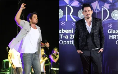 Pjevač Bojan Jambrošić postao je poznat kao pobjednik prve sezone talent showa Hrvatska traži zvijezdu, a u početku karijere izgledao je potpuno drugačije nego danas. I on je progovorio o svojoj borbi s kilogramima, a od početka svoje karijere drastično se promijenio i izgubio čak 27 kilograma. To je postigao tako što je, uz umjerenu i kontroliranu prehranu, rolao, trčao i vozio bicikl, a i danas vježba i trudi se živjeti što zdravije. 