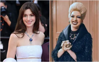 Kada je Anne Hathaway odlučila sudjelovati u filmu &quot;Vještice&quot; Roalda Dahla, htjela je igrati neku sporednu ulogu, no na kraju je postala glavna negativka. Glumila je glavnu vješticu i izgledala je zastrašujuće, a kako bi ju transformirali u opaki lik vještice, cijelom je timu bilo potrebno čak pet sati kako bi ju našminkali. 
