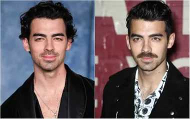 Pjevača Joea Jonasa, jednog od članova skupine Jonas Brothers, pamtimo po gustoj crnoj kosi i kraćoj bradi, no i on je jedno vrijeme nosio brkove. Bilo je to davne 2013., a ponovno ih je pustio i 2017., kada se s brkovima pojavio na dodjeli VMA nagrada.