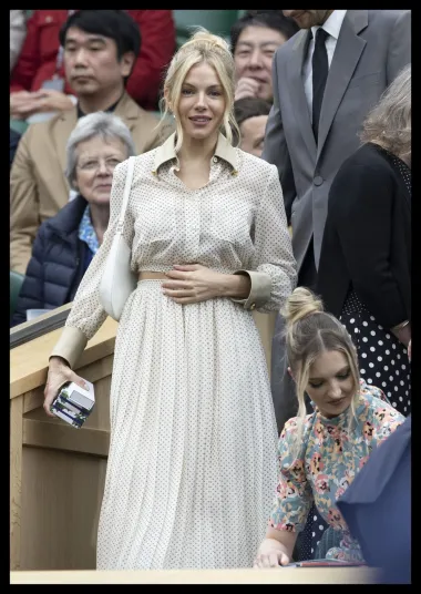 Sienna u Pradi na Wimbledonu, srpanj 2024. 