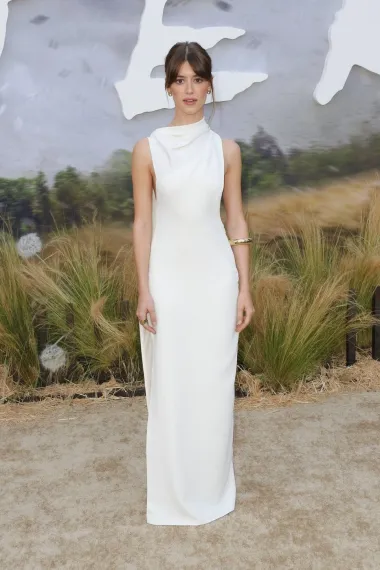 Daisy u Gucci haljini na promociji filma &apos;Twisters&apos; u Los Angelesu, srpanj 2024. 