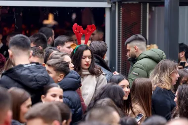 Zadranke su očarale ljepotom i outfitima ovaj Badnjak