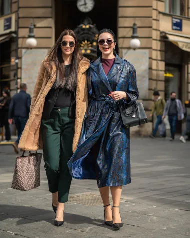 &quot;Danas sam sva u gothic chicu, animal printu i opet je sve eko koža. Moj outfit košta oko 300 eura&quot;, izjavila je Polina za Net.hr.