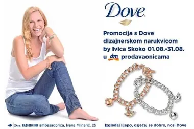 Dove narukvica "100% svoja" by Ivica Skoko