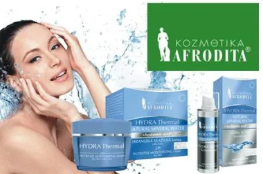 žena.hr čitateljice ocijenile Afrodita Hydra Thermal 24h hranjivu hidratantnu kremu i Hydra Active koncentrat