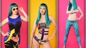Nova MiSHU kolekcija: Kupaći, haljine i tajice u pop art stilu