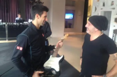 Tony Cetinski i Novak Đoković upoznali se u Falkensteiner Hotelu Belgrade