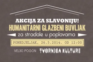 Humanitarni glazbeni buvljak: "Akcija za Slavoniju"