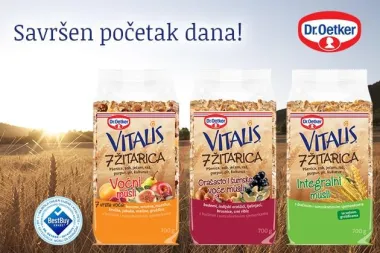 Prijavite se za recenziju i osvojite Dr. Oetker Vitalis 7 Žitarica sa 7 vrsta voća