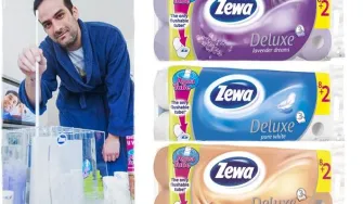 Inovacija toaletnog papira - Zewa Aqua Tube®