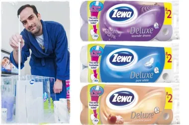 Inovacija toaletnog papira - Zewa Aqua Tube®