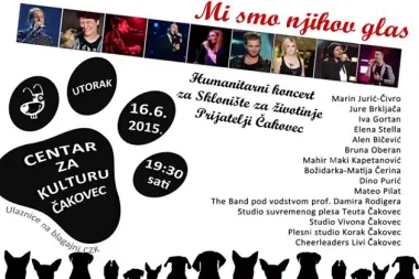 Pjevači popularnog The Voicea pjevaju za sklonište za životinje