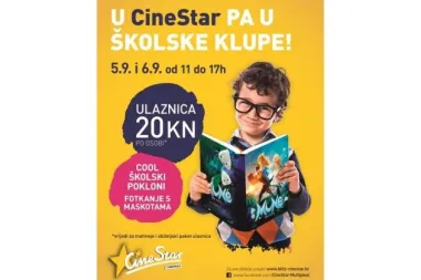U CineStar, pa u školske klupe