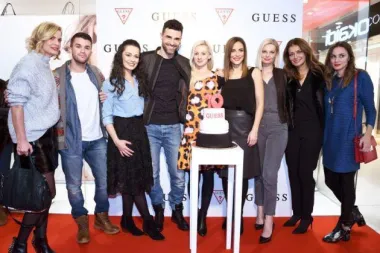Ekskluzivna proslava prvog desetljeća Guess-a u Hrvatskoj