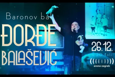 Tradicija se nastavlja – Balašević u zagrebačkoj Areni, 26. prosinca!