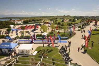 Peti Falkensteiner Punta Skala triatlon