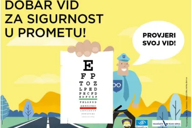 Rezultati nacionalne preventivne akcije “Dobar vid za sigurnost u prometu”