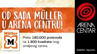 Müller napokon u najvećem shopping centru u Zagrebu
