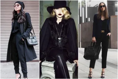 U prigodnoj boji: cool outfiti u crnoj za jesenske dane