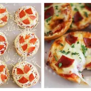 Ovaj vikend uživamo u mini bagel pizzama