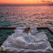 Postoji li savršenije mjesto za drijemanje od ove mreže na Maldivima?