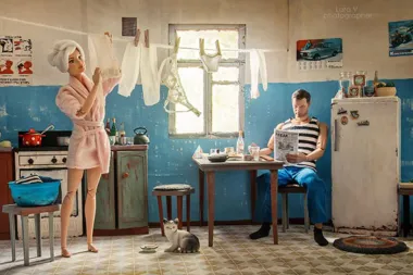 Evo kako bi Barbie i Ken izgledali da su živjeli u Rusiji 80-ih