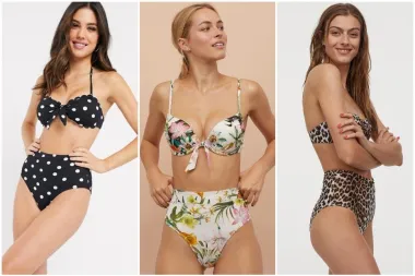 Bikini s visokim strukom već odavno nije rezerviran za 'bakice'. Imamo 20 sjajnih modela koji će prekriti nedostatke