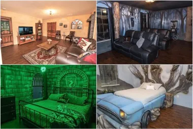 Voliš Harryja Pottera? Onda je ovaj Airbnb apartman stvoren baš za tebe jer ćeš imati osjećaj kao da si u Hogwartsu
