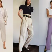 Lanene hlače za elegantne poslovne kombinacije u toplim ljetnim danima