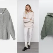 Pleteni hoodie ove je zime neizostavan 'it' komad