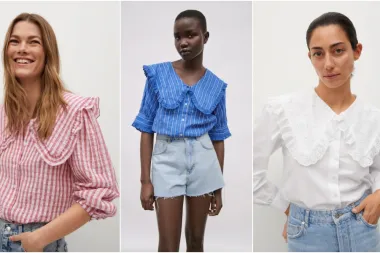 Bluze s velikim kragnama novi su proljetni mikro trend