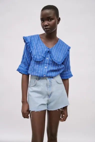 Bluze s velikim kragnama novi su proljetni mikro trend