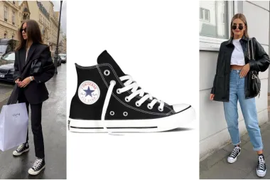 Crne 'starke' klasik su koji ide na svaki outfit