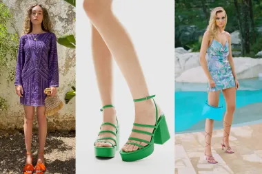 Podižu svaki look: Upečatljive sandale na petu u jarkim bojama