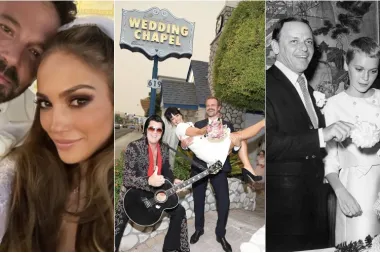J.Lo i Ben Affleck su se vjenčali u Las Vegasu, baš kao i ovi slavni parovi prije njih