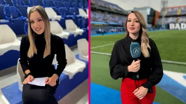 Leonarda ima 23 godine i prva je nogometna komentatorica u Hrvatskoj