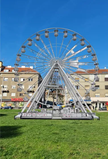 Zagreb Eye: Najveći panoramski kotač kao glavna atrakcija ovogodišnjeg zagrebačkog Adventa