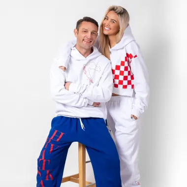 Leticija Kovač, kći Anice i Roberta, dizajnirala je navijačke trenirke