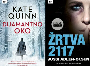 Darujemo dvije knjige - 'Dijamantno oko' i 'Žrtva 2117'