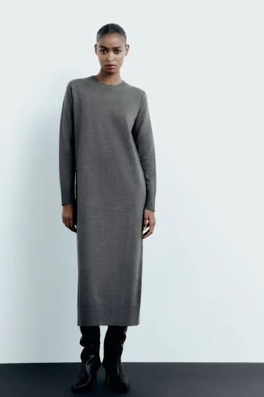Midi haljine dugih rukava - najljepši modeli iz novih kolekcija H&M-a, Manga i Zare
