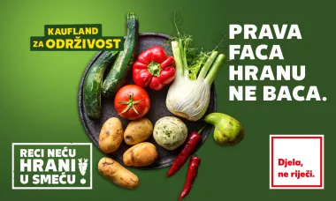 Kaufland ponovno pokrenuo kampanju kako bi ukazao na važnost teme smanjenja bacanja hrane