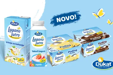 Dukat Lagano jutro predstavlja nove i na tržištu jedinstvene mliječne proizvode bez laktoze