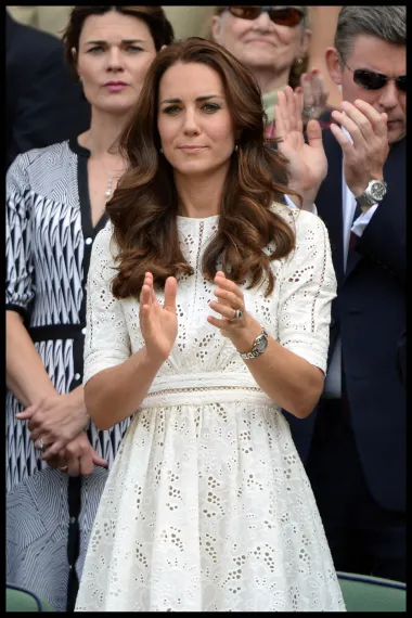 Modni izbor Kate Middleton na Wimbledonu - od udaje za princa Williama