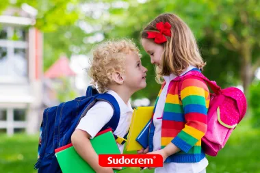 Nježan povratak u školu sa Sudocremom®!